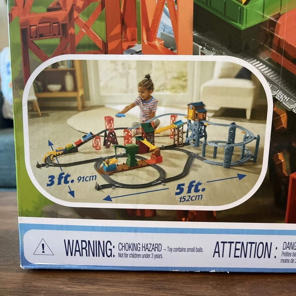 Thomas and Friends Trackmaster Mad Dash On Sodor RC Train Set Fisher-Price As Is